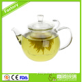 heat resistant glass teapot transparent coffee pot blown glass infusion tea pots